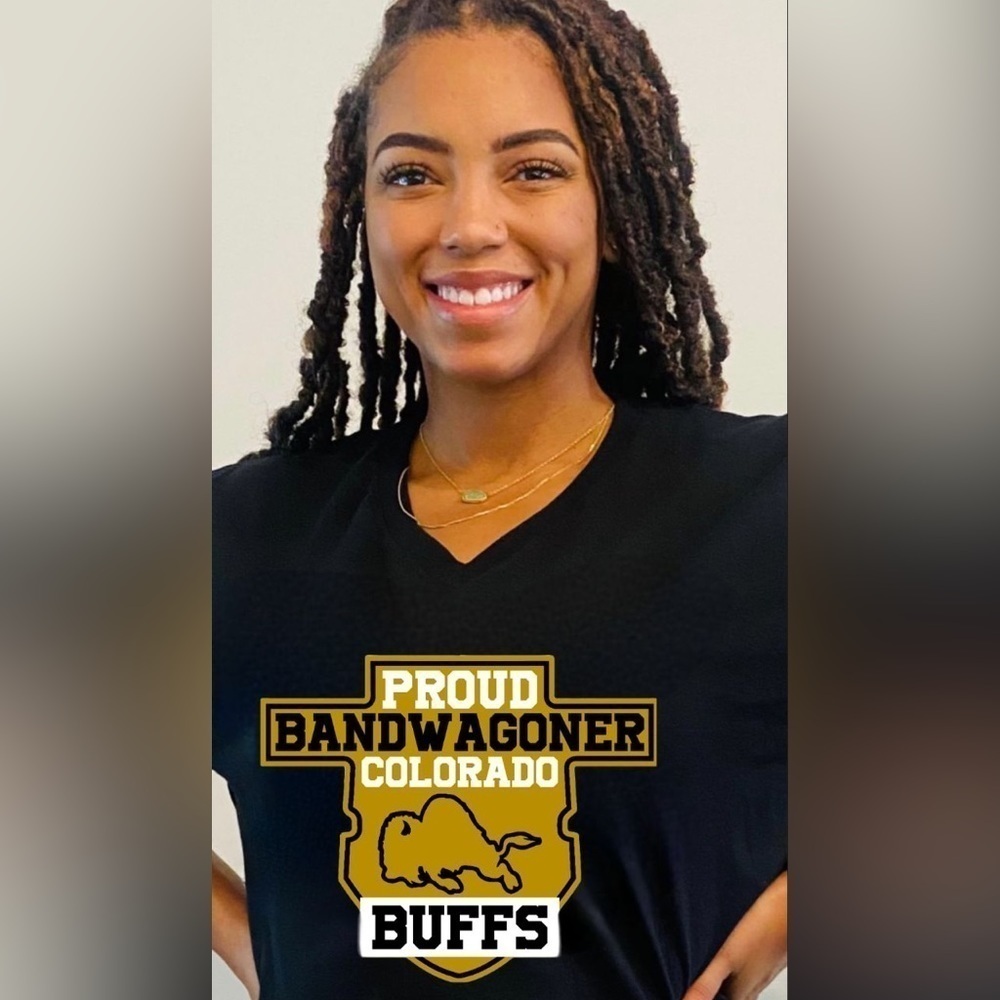 Colorado Buffaloes Football Deion Sanders Dem Bandwagoner Shirt Size S, M,…